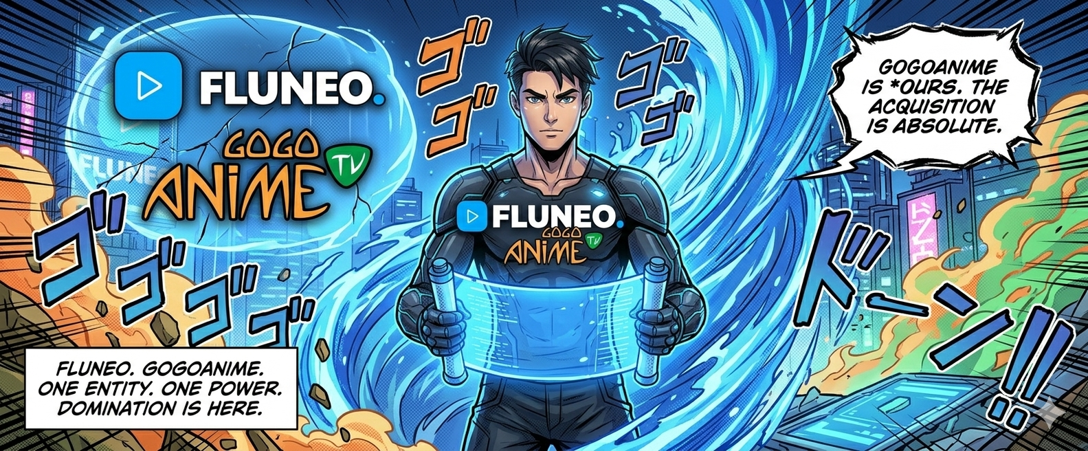 Gogoanime est racheté par Fluneo